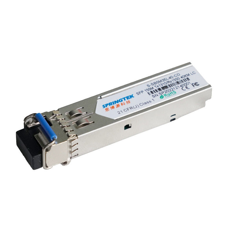 Ethernet SFP BIDI los 40km 1310/1550nm el 155M SM LC DFB DOM Optical Transceiver Module