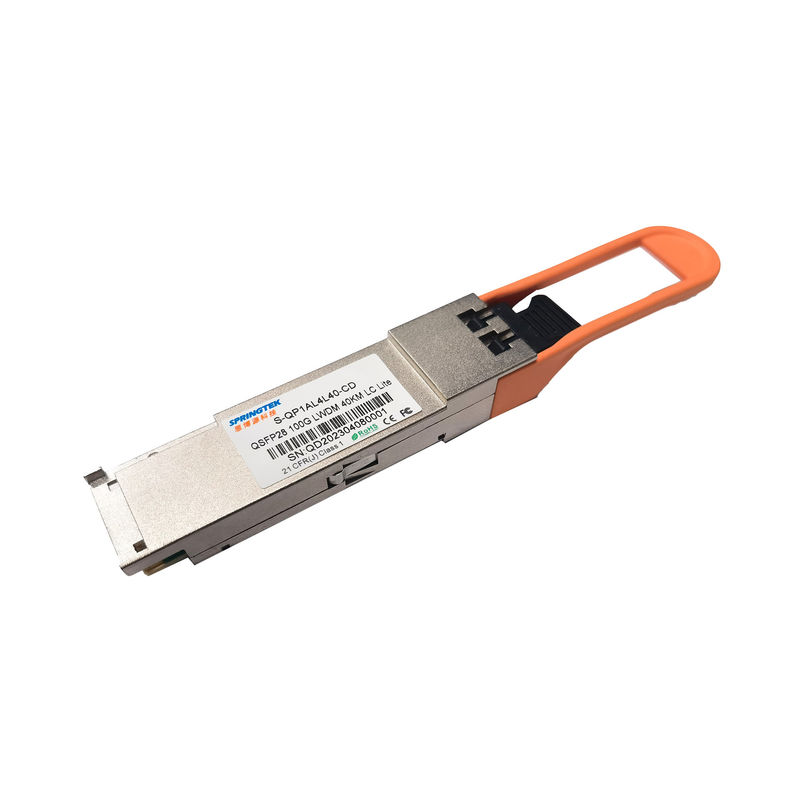Módulo óptico compatible del transmisor-receptor de Lite 100Gbps 1294 -1310nm los 40Km de los transmisores-receptores de Cisco ER4 100G QSFP28