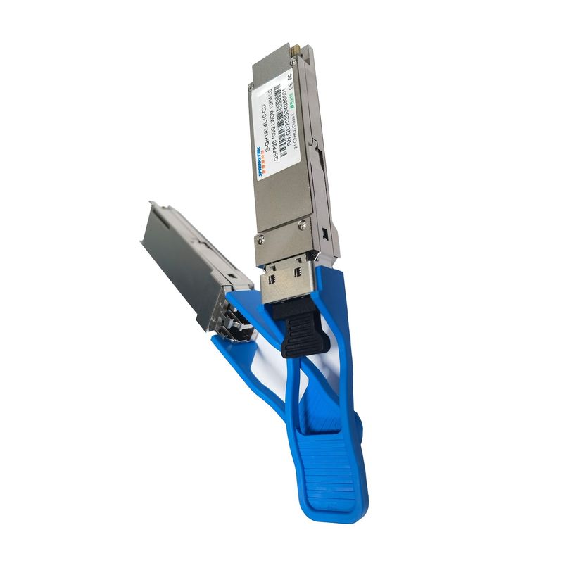 WDM compatible a dos caras del transmisor-receptor 1310nm el 10km DOM LAN del LC SMF 100gbase Cisco QSFP28 LR4